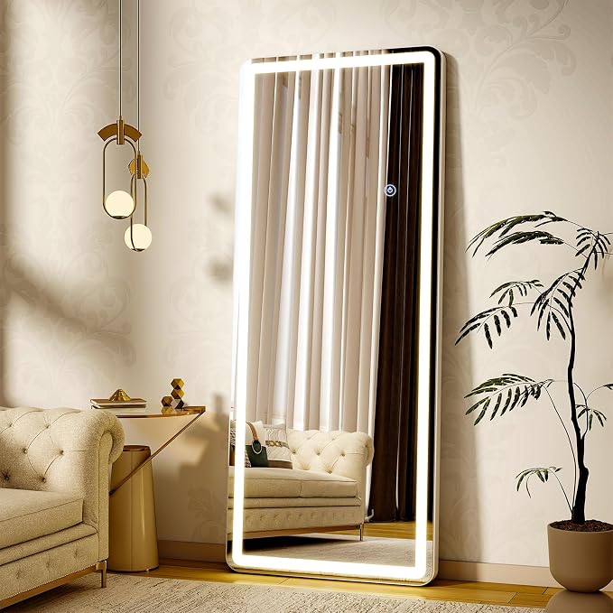 71"x26" LED Full Length Mirror – Standing Floor Mirror - Image 7
