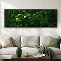 Large Framed Green Forest Wall Art by Cuspin