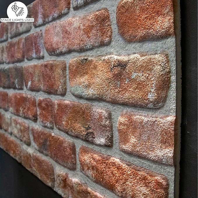 Dundee Deco 3D Wall Panels Faux Brick - Image 3