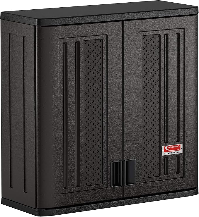 Suncast Commercial 4 Cubic Ft. Heavy-Duty Resin Wall Cabinet by SuncastCommercialProducts