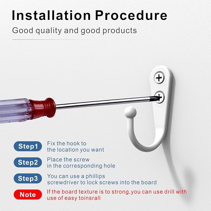 ZAYBOD Coat Hooks for Wall, Decorative Hanging Hooks for Coats, and Bags - Image 7