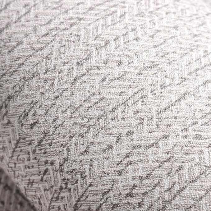 Grey Grasscloth Peel and Stick Wallpaper Faux Linen Contact Paper 15.7inch x - Image 5