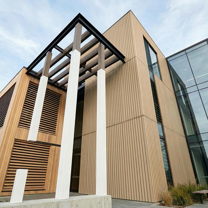From Plain to Beautiful in Hours WPC Exterior Wall Slat Panels Waterproof - Image 11