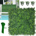 Artificial Grass Wall Panel, Outdoor Patio Balcony Privacy & Ivy Fence Covering by DOPGIB