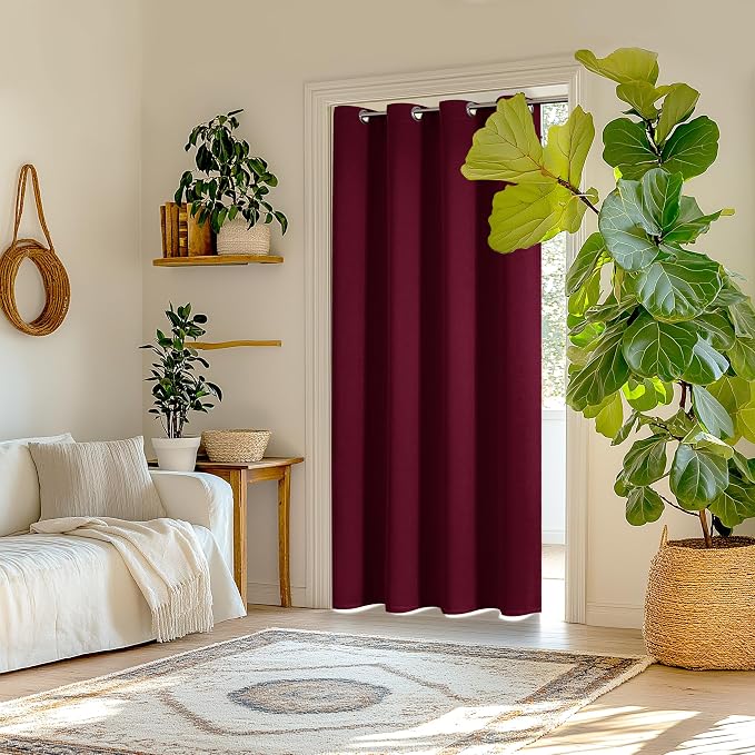 ChrisDowa Blackout Door Curtains - Image 2