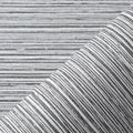 Grasscloth Textured Wallpaper Dark Gray Linen Thick 24" X 394" Fabric Contact by osayhome