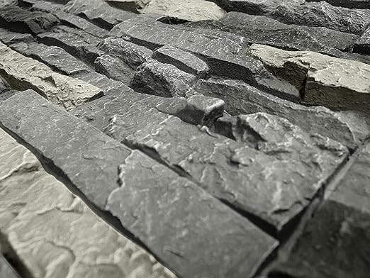 GenStone Faux Stacked Stone Panel 41" x 11.25" in Northern Slate Color - Image 3