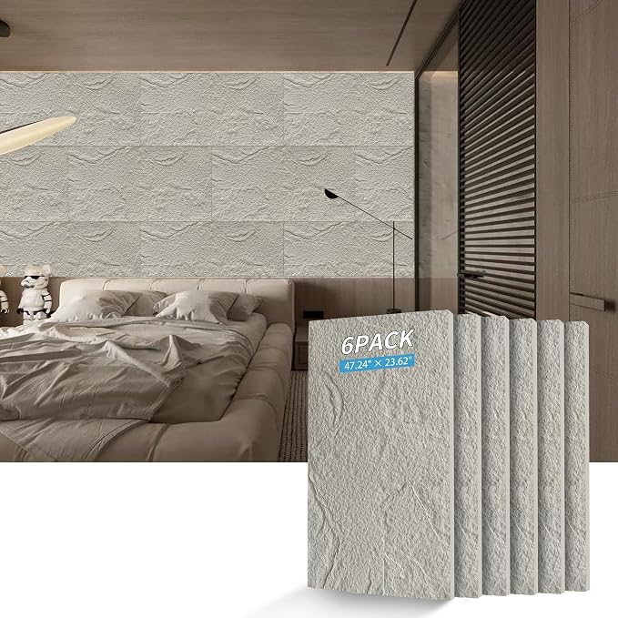3D Faux Stone Wall Panels, Lightweight & Waterproof Accent Marble Stone Skin - Image 5