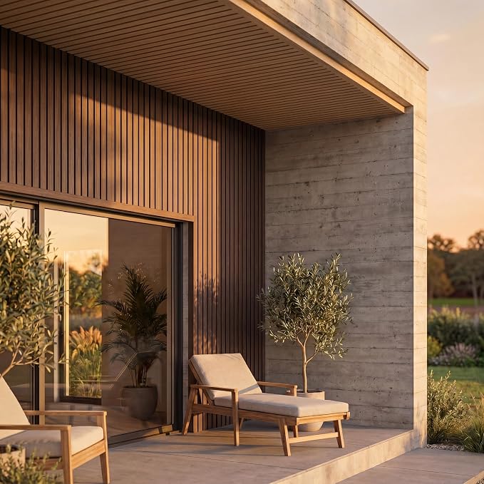From Plain to Beautiful in Hours WPC Exterior Wall Slat Panels Waterproof - Image 13