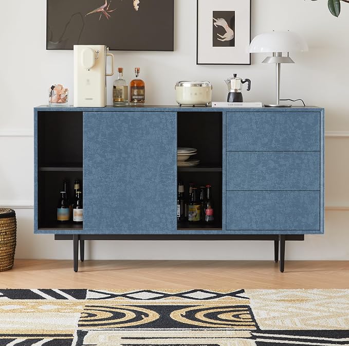 Abyssaly Blue Peel and Stick Wallpaper - Image 5