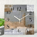 ArtSocket Wooden Wall Clock Silent Non-Ticking, Battery Operated by ArtSocket