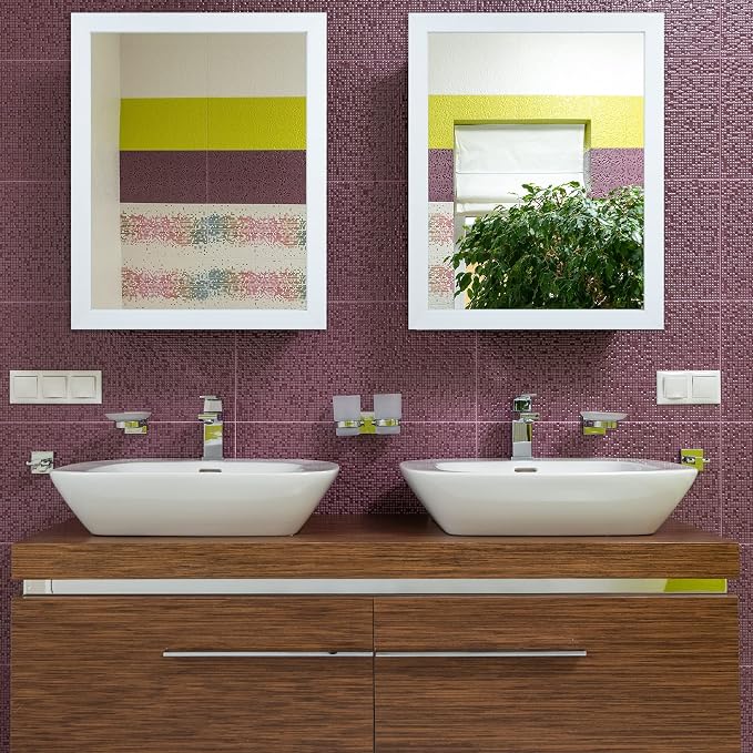 BOMINICA Rectangular Wall Mirror Framed Wall Mirror 16” x 20” - Image 3