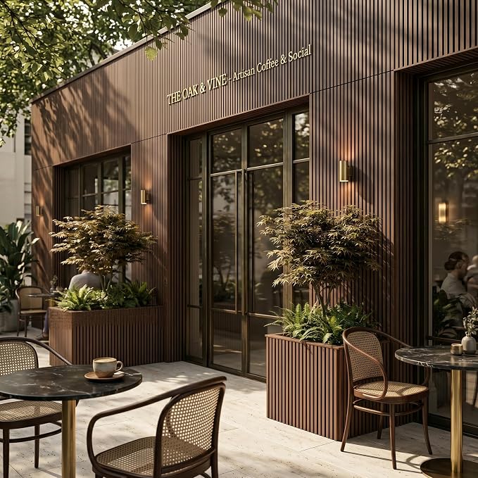 From Plain to Beautiful in Hours WPC Exterior Wall Slat Panels Waterproof - Image 18