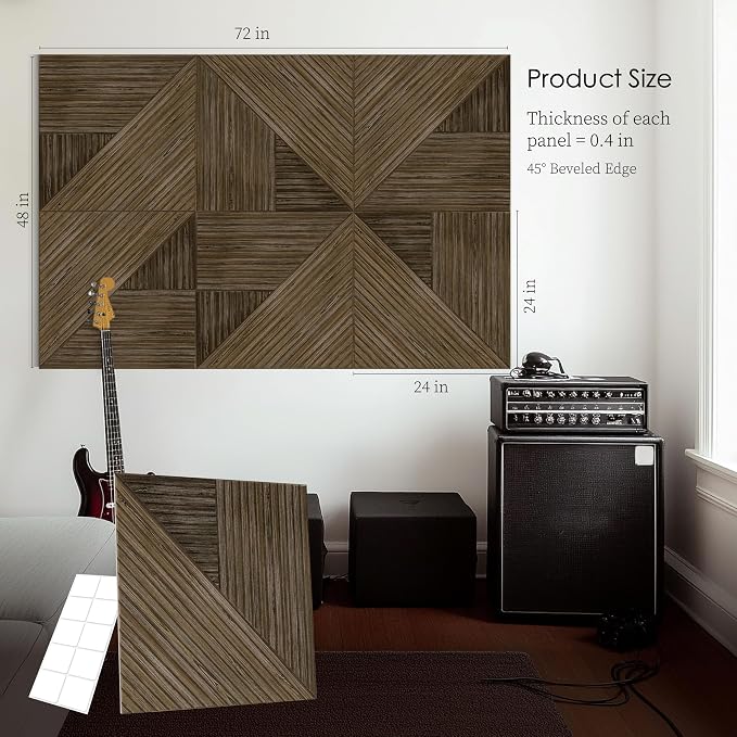 JaneTech Wall Panels, Acoustic Panels, Sound Absorbing Wall Art - Image 5