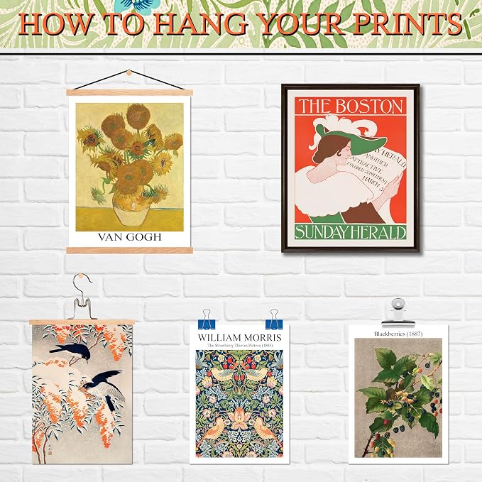 LANCHI95 15PCS Vintage Wall Art Prints, Eclectic Wall Prints - Image 7