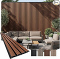From Plain to Beautiful in Hours WPC Exterior Wall Slat Panels Waterproof by DecorativeCeilingTiles