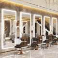 FENNIO Full Length Mirror with Lights, Free Standing Lighted Floor Mirror by FENNIOLEDMIRRORS