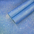 CHIHUT Holographic Blue Glitter Peel and Stick Wallpaper 15.7''x236'' by CHIHUT