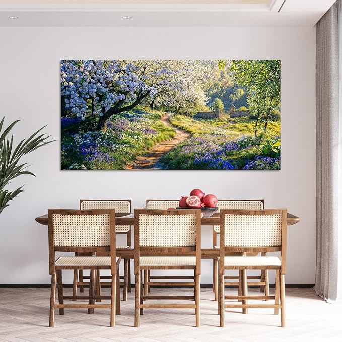 Large Canvas Wall Art Decor Large Modern Green Wall Art - Image 6