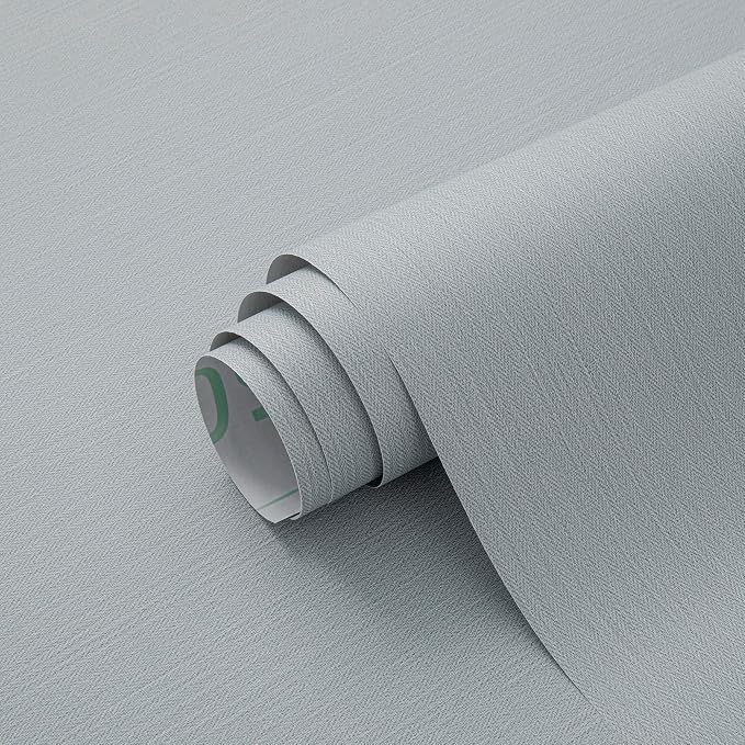 24"x393" Grasscloth Peel and Stick Wallpaper Fabric Textured Contact Paper - Image 6