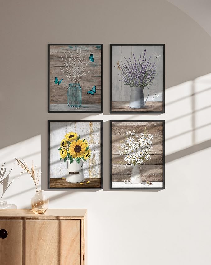 HAUS AND HUES Flower Wall Decor - Image 5