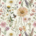 Livebor Floral Peel and Stick Wallpaper Floral Bird Contact Paper 16.9inch x by LiveborDirectWallpaper