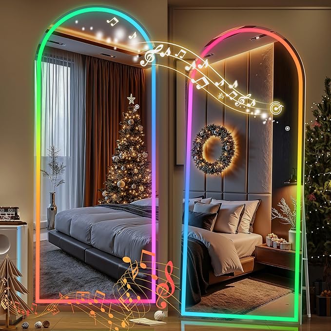 Hasipu Arch Full Length Mirror 79 x 32 in by Whatssuitableisthebest