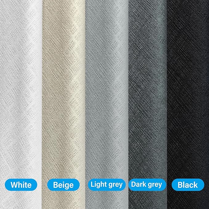 MaKefeile Room Divider Curtains Total Blackout Privacy Curtain Panel Room - Image 4