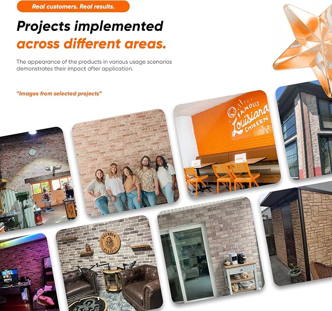 IZODEKOR 3D Brick Effect Wall Panels - Image 10