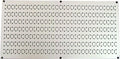 Wall Control Pegboard 16in x 32in Horizontal Beige Metal Pegboard Tool Board by Wall+Control