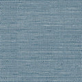 JiffDiff Grasscloth Wallpaper Peel and Stick 1181" x 17.3" Blue Cream by wallpaper