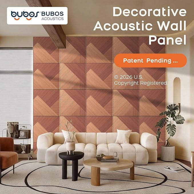 BUBOS 6 Pack Acoustic Wall Panels - Image 2