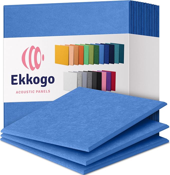 Acoustic Panels 12-Pack by EkkogoAcousticPanels