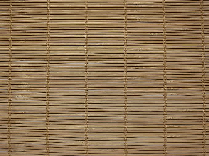 Cordless Woven Wood Roman Shades, 41W x 60H, Bayhead Natural, Sizes 20-72 Wide - Image 2