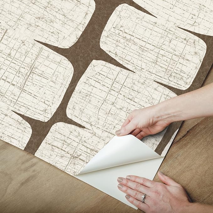 RoomMates RMK12349PL Mid-Century Beads Peel and Stick Wallpaper - Image 3