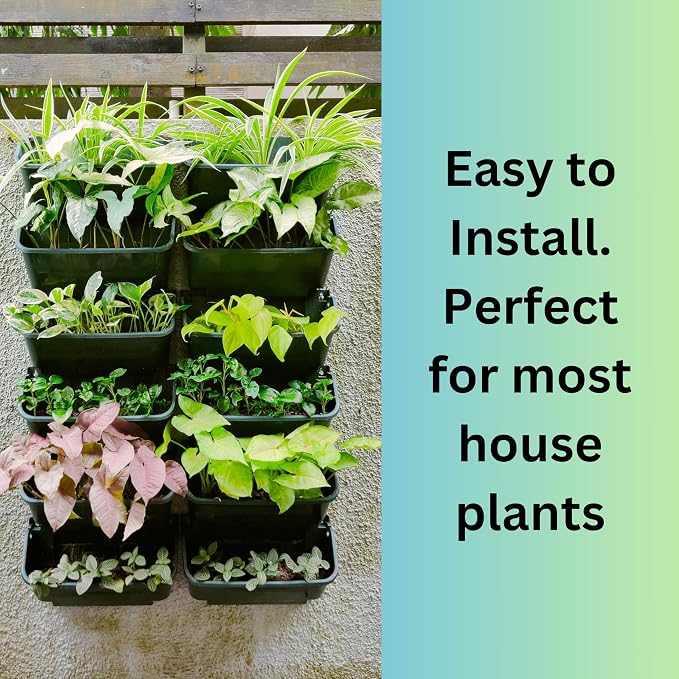 Maxona Vertical Wall Planter for Indoor Plant-Walls Mounted Pot - Image 7