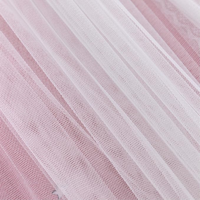 XiDi Curtains for Bedroom Decor, Rainbow Pink-Grey-52-90 - Image 8