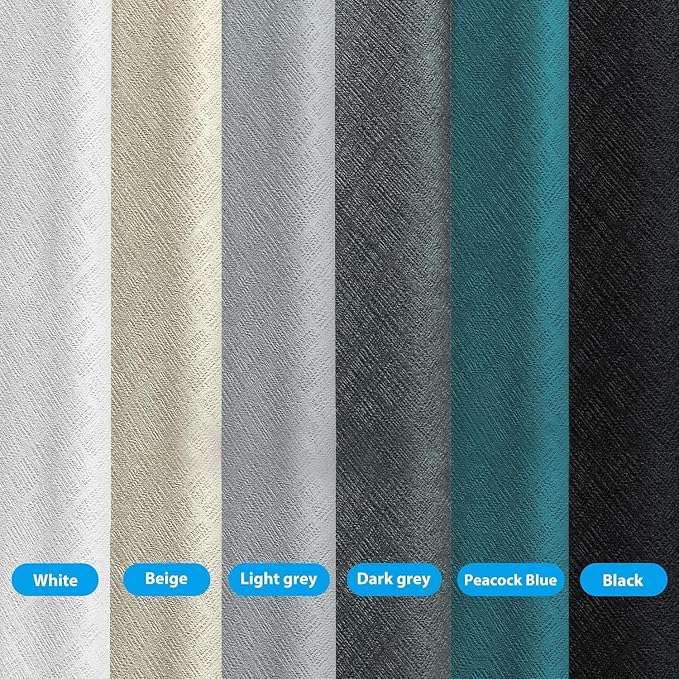 MaKefeile Room Divider Curtains Total Blackout Privacy Curtain Panel Room - Image 5