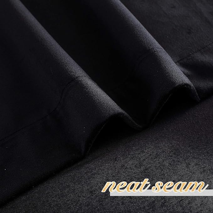 NICETOWN Insulated Black Out Velvet Curtains - Image 6