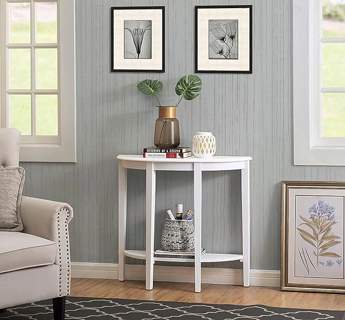 Dviolet 15.7in x 393in Grey Grasscloth Textured Fabric Removable Wallpaper - Image 4