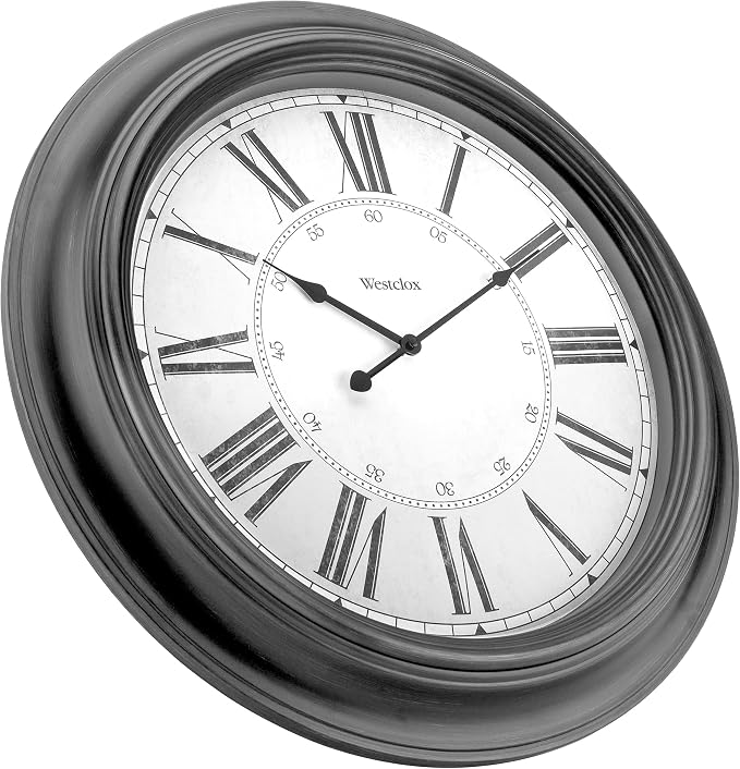 Westclox 24 inch Traditional Wall Clock Battery-Operated Clock - Image 3