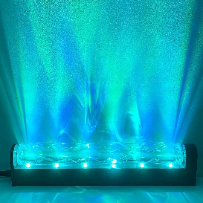 Wave Wall Light, 30W Smart RGBW Water Ripple Projector by Unknown