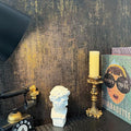 JiffDiff Vintage Metallic Peel and Stick Wallpaper Industrial Metallic Concrete by wallpaper
