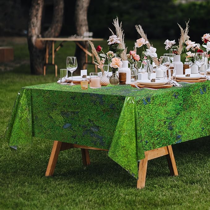 Kochorie 100 Ft x 54 Inch Green Moss Tablecloth Roll - Image 5