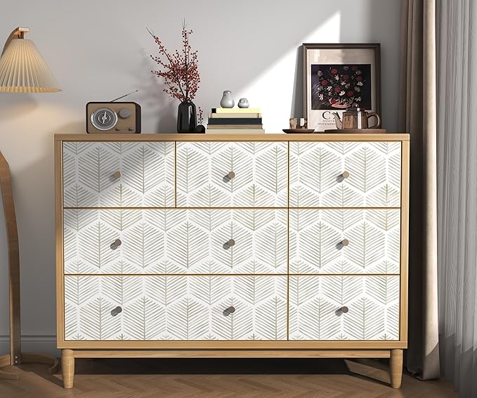Modern Peel and Stick Wallpaper 17.3''×197'' Self Adhesive Wallpaper Boho - Image 5