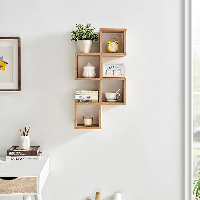 Danya B. Cubby Chessboard Wall Shelf - Image 9