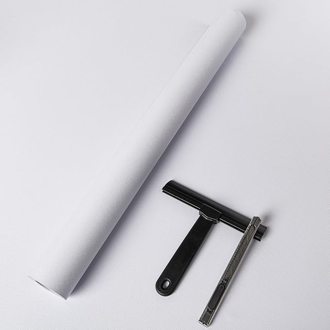 practicalWs White Wallpaper Peel and Stick by practicalWs