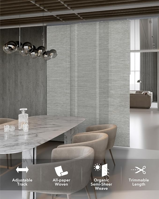 GoDear Design Adjustable Panel Track Blinds - Image 2