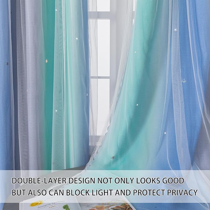 XiDi Dream Star Blackout Curtains - Image 2