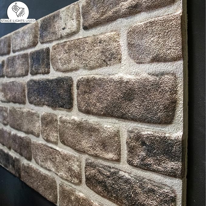 Dundee Deco 3D Wall Panels Faux Brick - Image 5